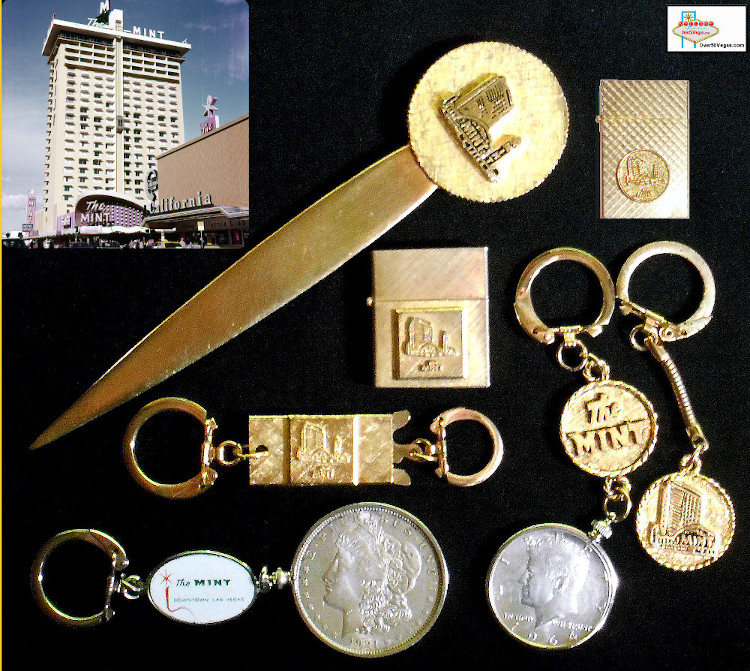 Cool collectible  letter opener, lighters, and keychains in gold colored metal.   